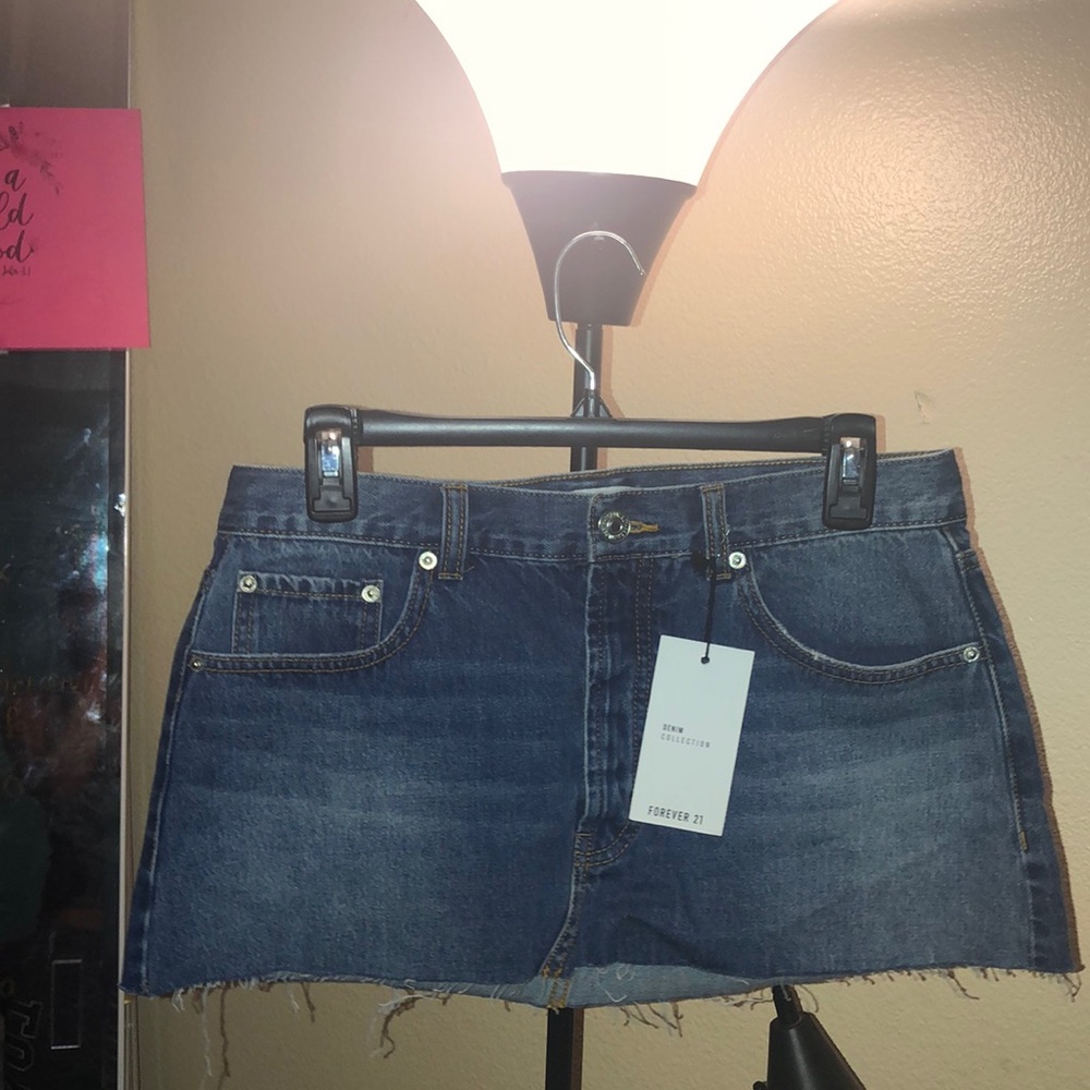 A mini skirt